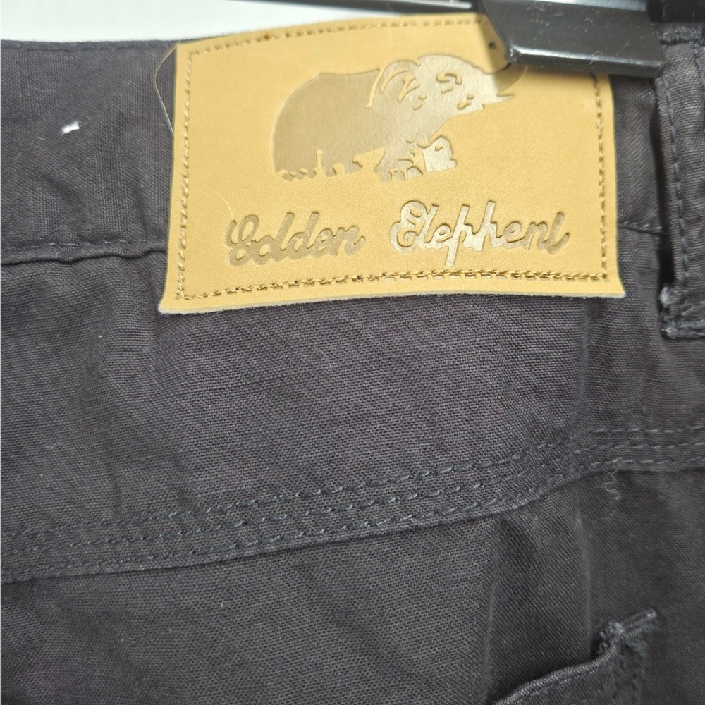Golden‎ Elephant Fleece Lined Work Pants Men 38x30 Black Utility Outdoor Warm